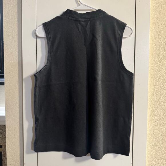 Pact Organic Cotton Airplane Mock Neck Top and Pintuck Wide Leg Pant Set M/S - Picture 6 of 11